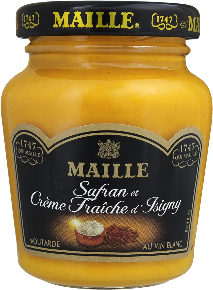 Maille Moutarde Safran et Crème d'Isigny 108g