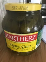 Cornichons aigres doux