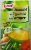 Mouliné de légumes du potager