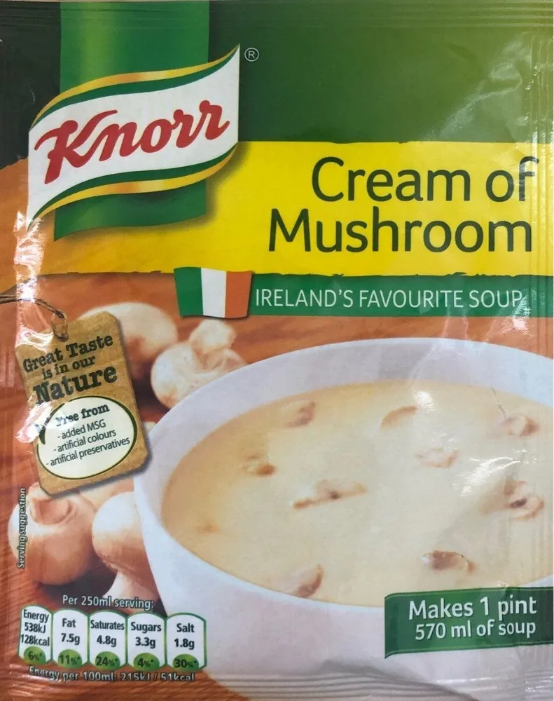 Crème de champignons