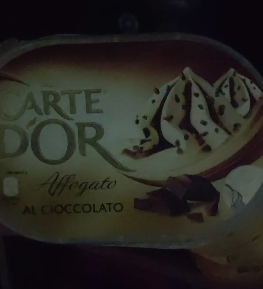 Affogato al cioccolato