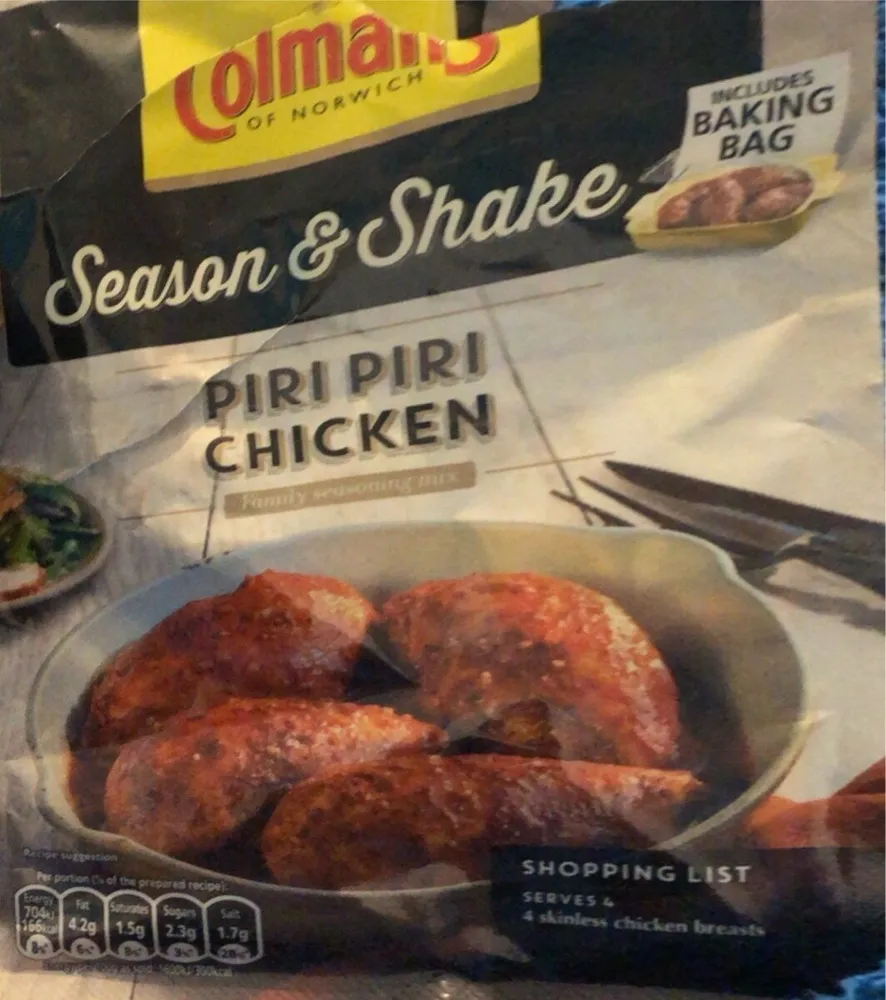 Piri piri chicken seasoning