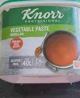 Vegetable paste bouillon