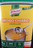 Brodo chiaro granulare