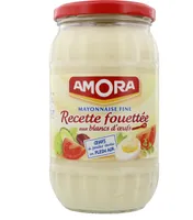 Amora Mayonnaise Recette Fouettée Bocal 465g