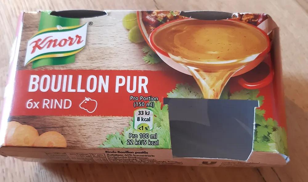 Bouillon Pur mit Rind