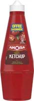 AMORA Ketchup Nature Flacon Top Up - Offre Saisonnière - 575g