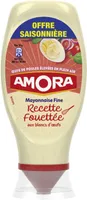 AMORA Mayonnaise Fine Recette Fouettée aux Blancs d'Œufs - Offre Saisonnière - 398g