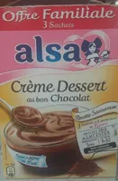 Préparation pour Creme dessert au bon chocolat