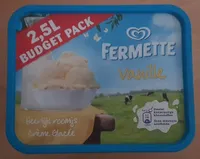 Glace Fermette Vanille 2,5L