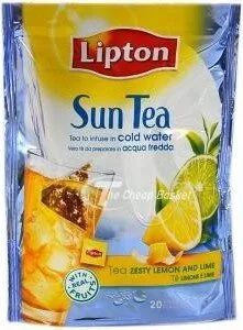 Lipton Sun Tea, Lemon And Lime