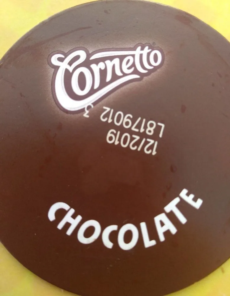 Glace au chocolat