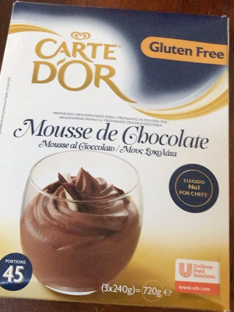 Mousse de chocolate