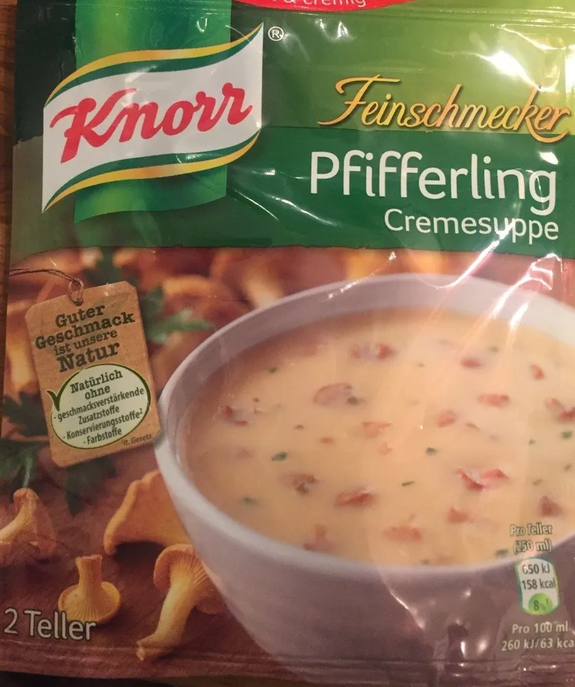 TüSu - Pfifferling Cremesuppe Feinschmecker