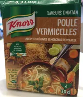 Knorr Soupe Liquide Poule Vermicelles 30cl