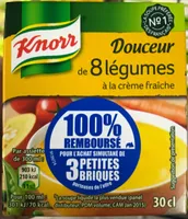 Douceur de 8 légumes à la crème fraîche