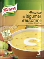 Knorr Soupe Douceur de Légumes d'Automne 83g 3 Portions