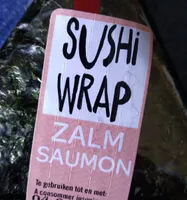 Sushi wrap saumon