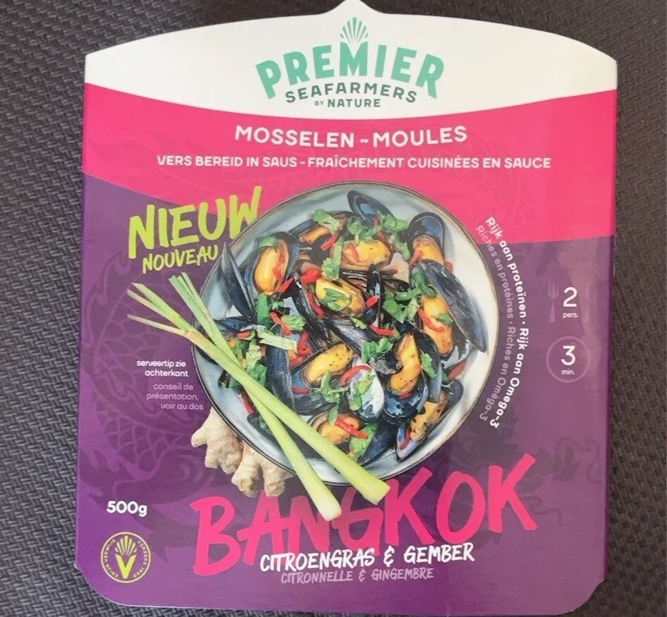 Moules Bangkok citronnelle & Gingembre