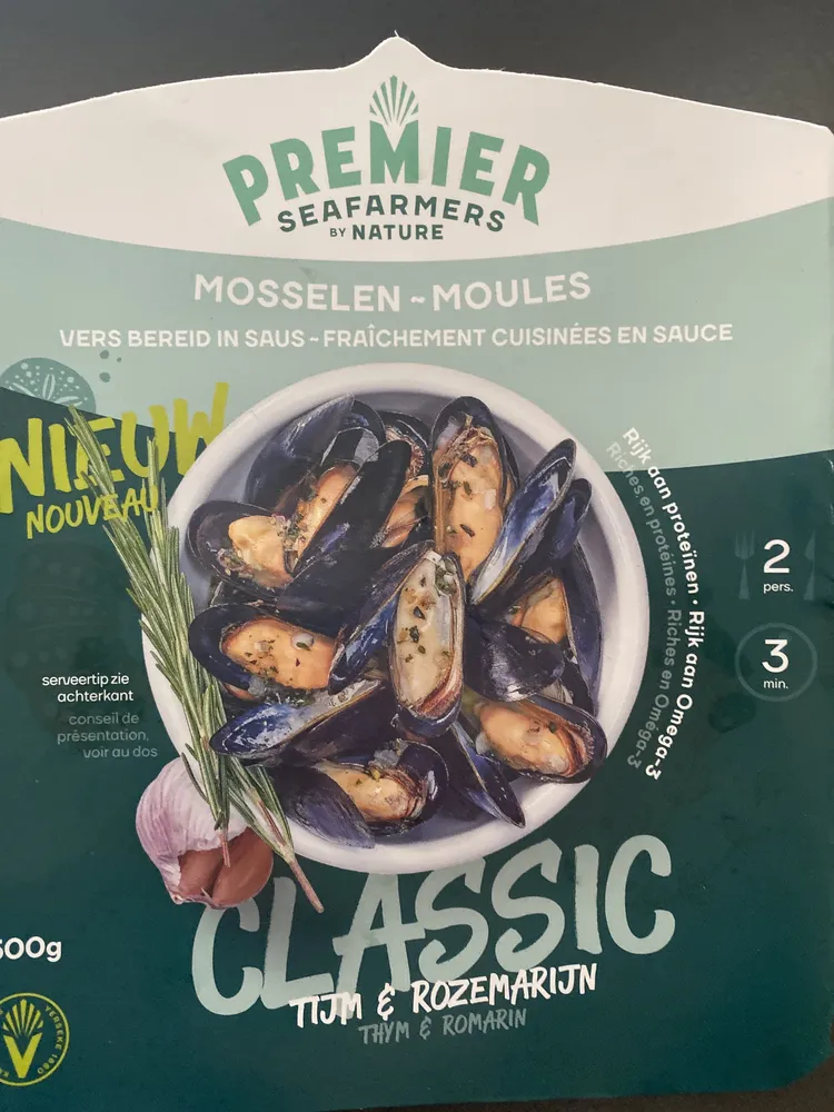 Mosselen - Moules Classic Tijm & Rozemarijn