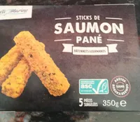 Suis de saumon pané
