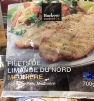 Filets de limande du Nord meunière