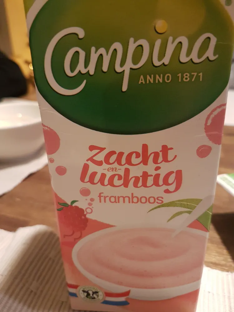 zacht en luchtig framboos