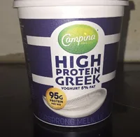 HIGH PROTEIN GREEK Yoghurt 5% fa