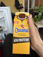 Dairy based cocoa protein drink with added sweeteners (UHT)