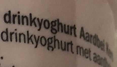 Drinkyoghurt aardbei