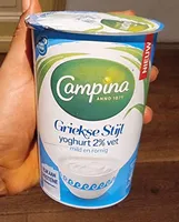Griekse Stijl yoghurt 2% vet