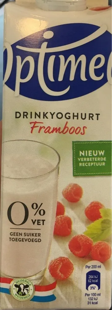 Optimel framboise 0%