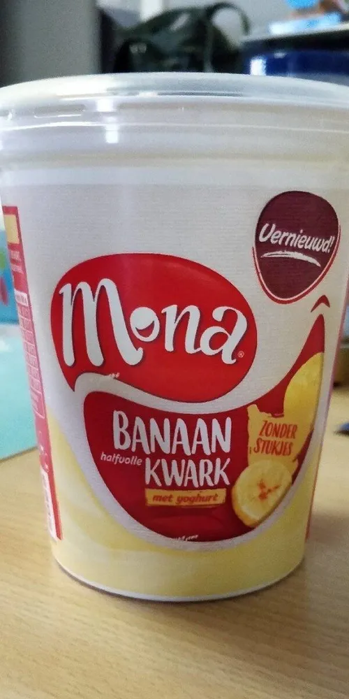 Halfvolle Kwark Banaan