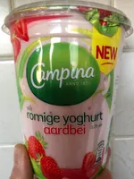 Yaourt entier fraise