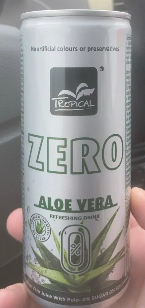 Aloe vera tropical refreshing drink