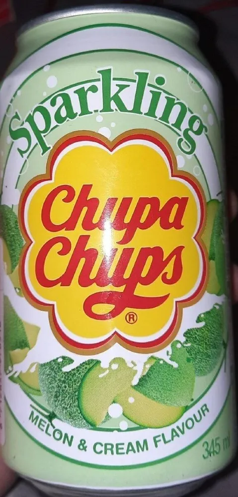 Chupa Chups Sparkling Melon&Cream Flavour