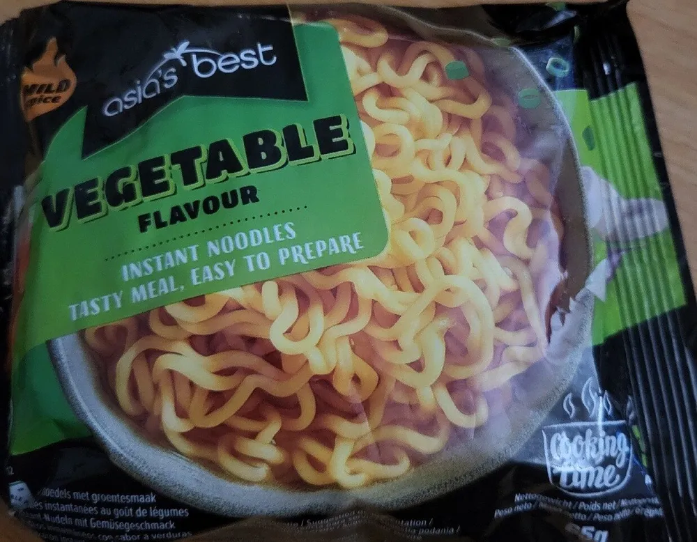 Vegetable Flavour Instant Noodles