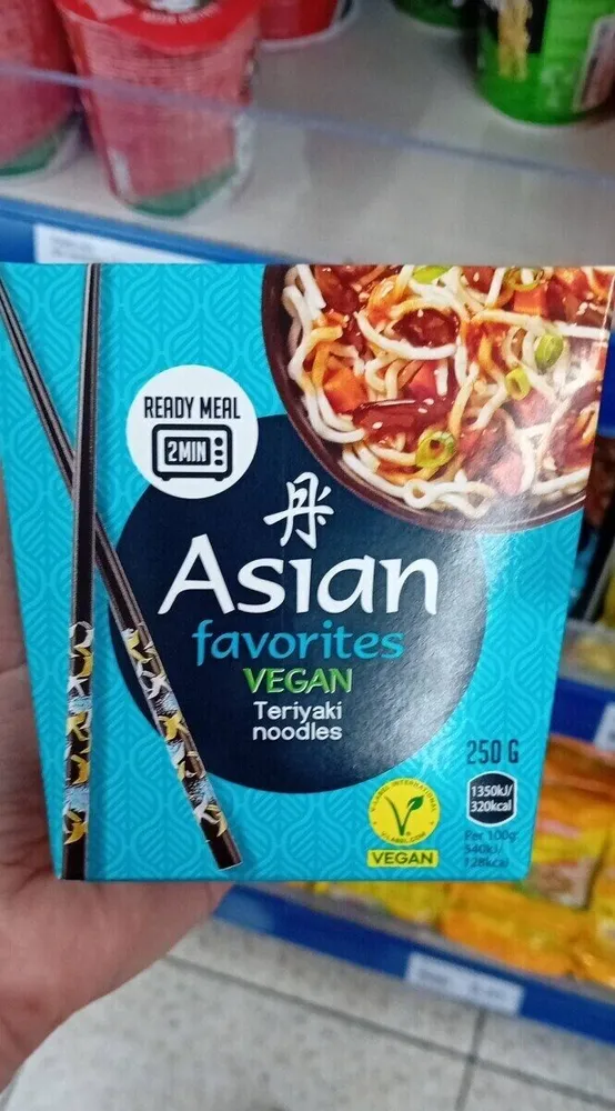 Asiatique favorites vegan