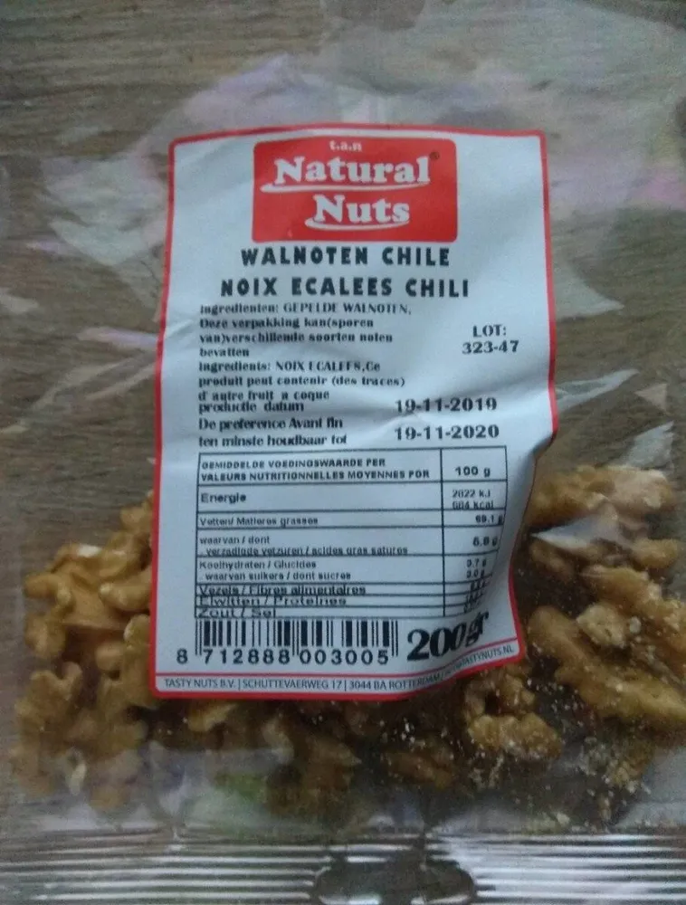 Noix écalées chili