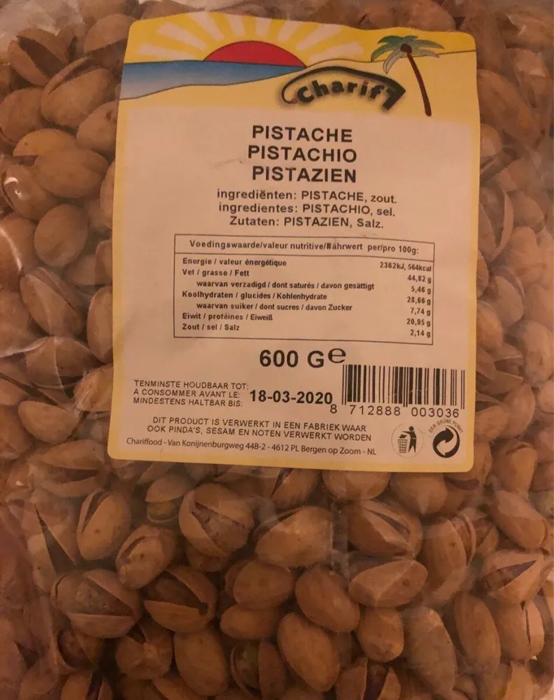 Pistaches Charif