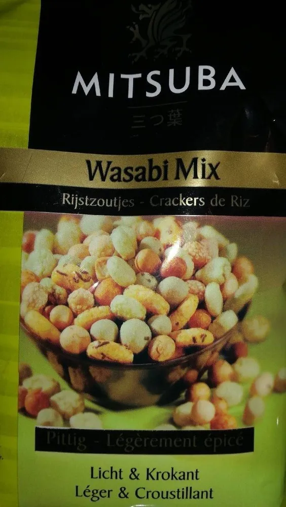 Wasabi Mix Mitsuba - Crackers de Riz