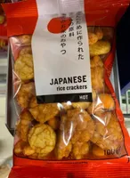 Japanese rice crackers