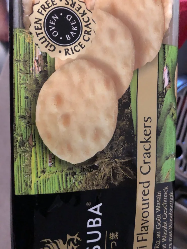 Wasabi Crackers Mitsuba