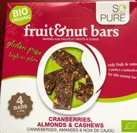 Fruit & nut bars
