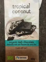 Chocolat noir aux flocons de coco bio