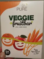 Veggie fruitbar apple carrot orange