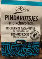 PINDAROTSJES melkchocolade