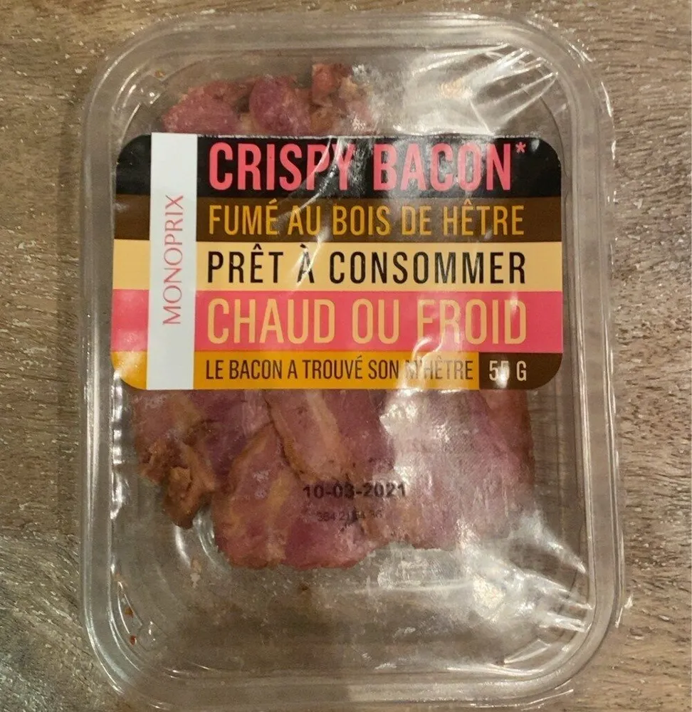 Crispy bacon