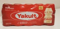 Yakult Avec des milards de Lactobacillus casei Shirota