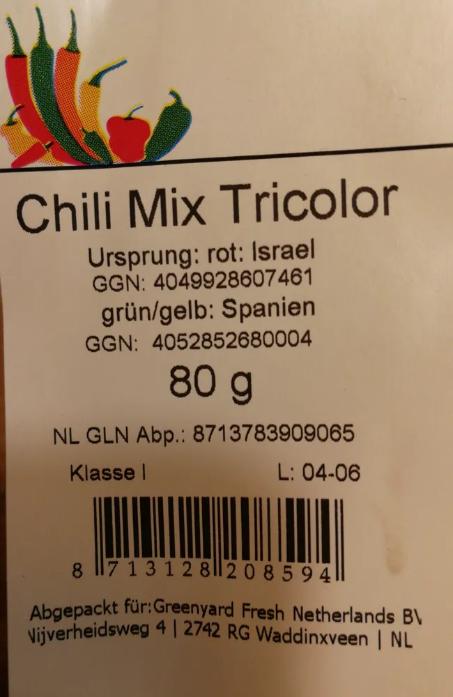 Chili Mix Tricolor